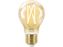 Philips WiZ Smarte Lampe A60, Wi-Fi, 50W, E27, 640lm, Filament (78721900); LED Lampe