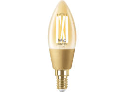 Philips WiZ Smarte Lampe C35, Wi-Fi, 25W, E14, 370lm, Filament (78725700); LED Lampe