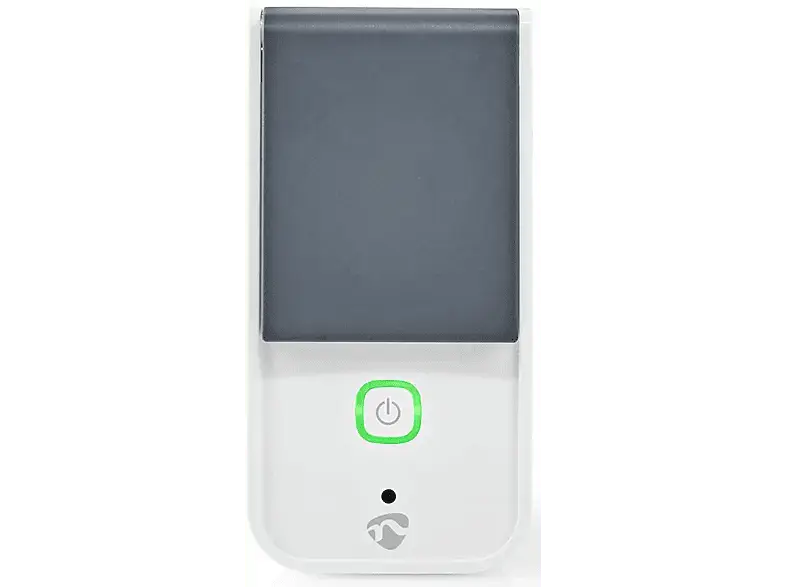 Nedis Smartlife Smart Stecker, WLAN, IP44, 3680W, Schutzkontakt / Typ F (CEE 7/7), Grau/Weiss; Steckdose