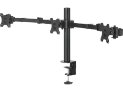 HAMA 118495 Monitorhalterung, 3 Monitore, höhenverstellbar, schwenk-/neigbar, 13“ - 27"