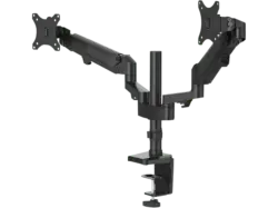 HAMA 118498 Monitorhalterung, mit Gasfeder höhenverstellbar, schwenk-/neigbar, 13"-32"