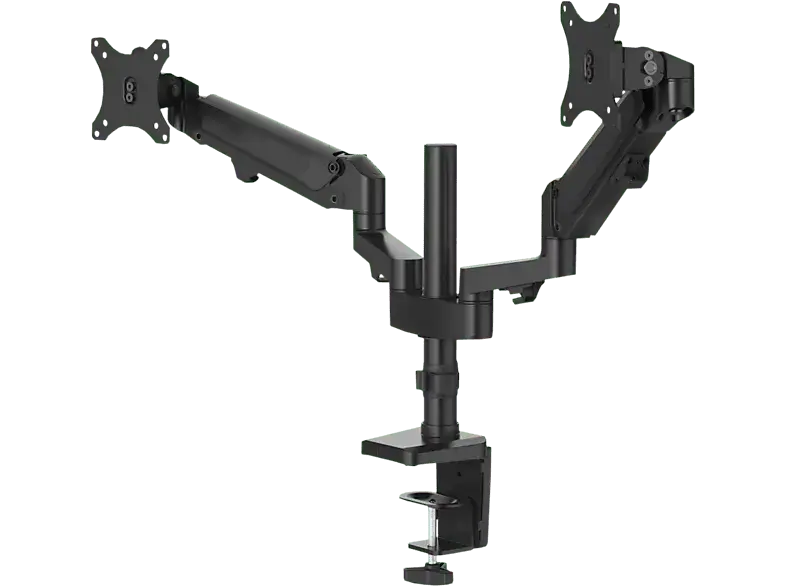 HAMA 118498 Monitorhalterung, mit Gasfeder höhenverstellbar, schwenk-/neigbar, 13"-32"