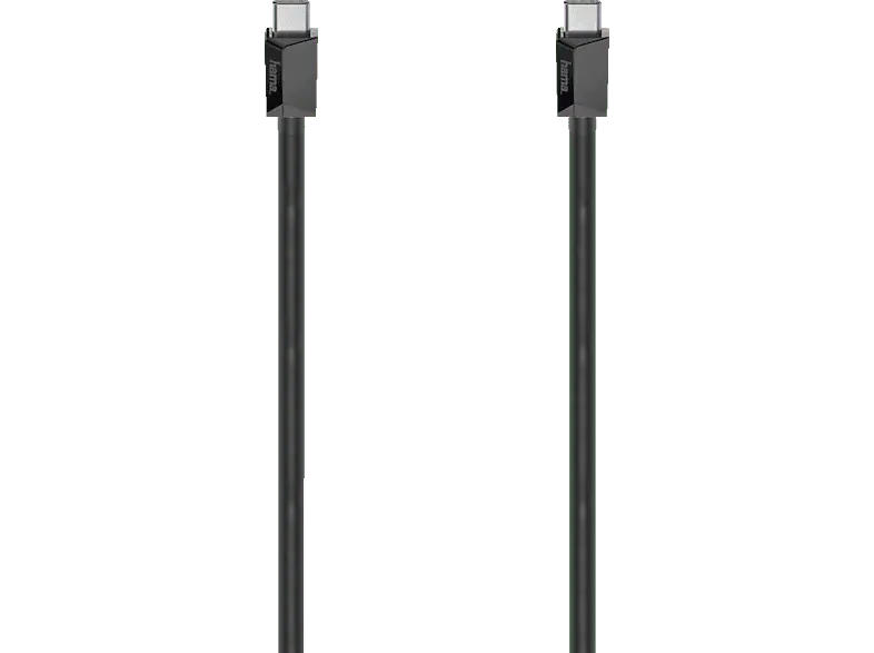 HAMA USB-C-Kabel "Full-Featured", E-Marker, USB 3.2 Gen1, 5 Gbit / s, 1,50 m