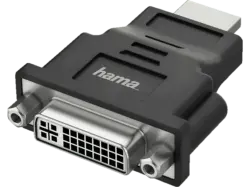 HAMA 00200339 Video-Adapter, HDMI™-Stecker - DVI-Buchse, Ultra-HD 4K; Kabeladapter
