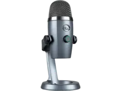 blue MicroPHoneS G Yeti Nano Premium USB-Mikrofon mit zwei Richtcharakteristiken und Blue VO!CE, Grau; USB-Gaming-Mikrofon