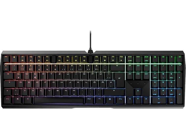 Cherry Tastatur MX Board 3.0S BR, RGB Brown, USB, DE, Schwarz