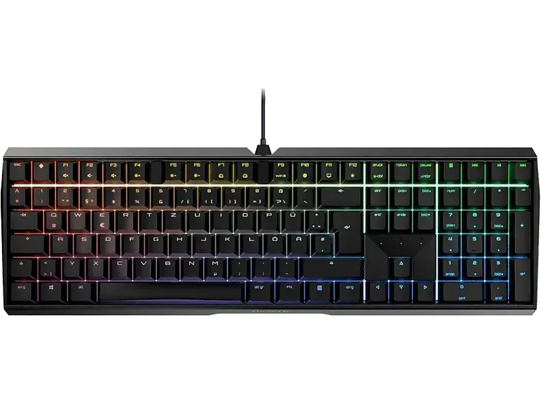 Cherry Tastatur MX Board 3.0S BR, RGB Brown, USB, DE, Schwarz