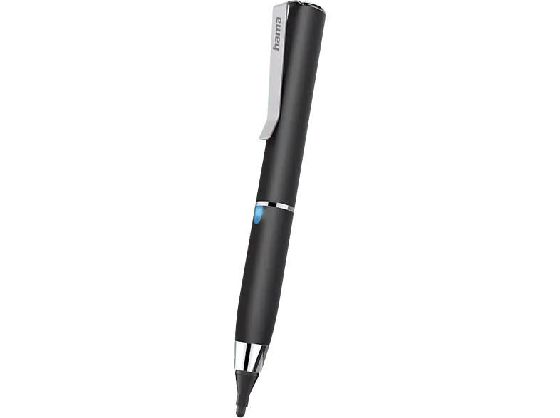 HAMA Active Fineline Eingabestift, Aluminium, 2.5mm Spitze, Schwarz