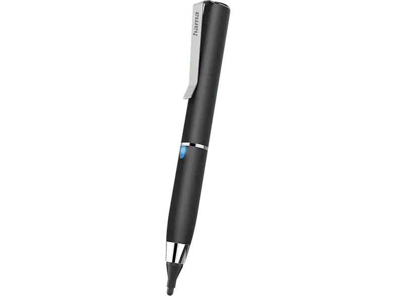 HAMA Active Fineline Eingabestift, Aluminium, 2.5mm Spitze, Schwarz