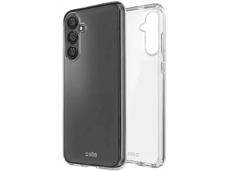 SBS 70301 Skinny Clear Backcover, für Samsung Galaxy A55, Transparent; Handyhülle