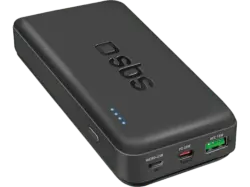 SBS 48072 Powerbank, 20.000 mAh, 20W USB-C PD, schwarz; Powerrbank