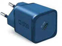 SBS 44630 GaN Ladegerät mit Power Delivery, 20W, USB-Type-C, Blau