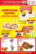 Interspar: Interspar újság érvényessége 2025.2.12ig - 2025.02.12 napig