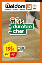Weldom Le mois le plus durable - au 11.03.2025