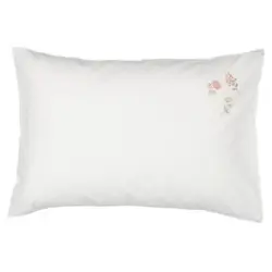 JYSK Față de pernă MAJ 50x70/75 alb/roz
