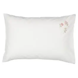JYSK Față de pernă MAJ 50x70/75 alb/roz