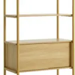 JYSK JYSK Etajeră LINDVED 6 rafturi 2 uși stj nat