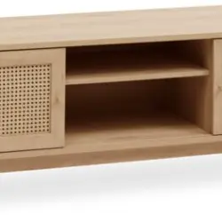 JYSK Comodă TV HALMSTAD 2 uși glisante stejar cald