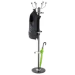 Möbelix Kleiderständer Mecki Stahl Haken + Schirmhalter H: 176 Cm