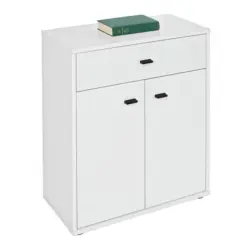 Kommode B 60 Cm Boni, Perlweiß Dekor