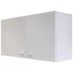 Möbelix Küchenoberschrank Speed B: 100 cm Weiß 2 Drehtüren