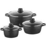 Möbelix Kochtopfset Finley 6--Teilig. Set Aus Aluminium