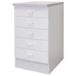 Möbelix Küchenunterschrank Speed B: 50 cm Weiß mit Laden