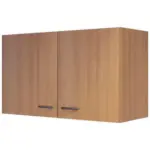 M&ouml;belix K&uuml;chenoberschrank Nano 100 cm Buche Dekor 2 Dreht&uuml;ren