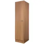 Möbelix Küchen-Hochschrank Nano B:50cm Buche Dekor 3 Einlegeböden