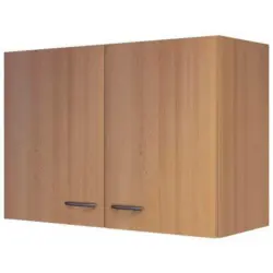 Küchenoberschrank Nano 80 cm Buche Dekor 2 Drehtüren