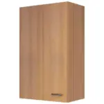 M&ouml;belix K&uuml;chenoberschrank Nano 50 cm Buche Dekor 1 Dreht&uuml;r