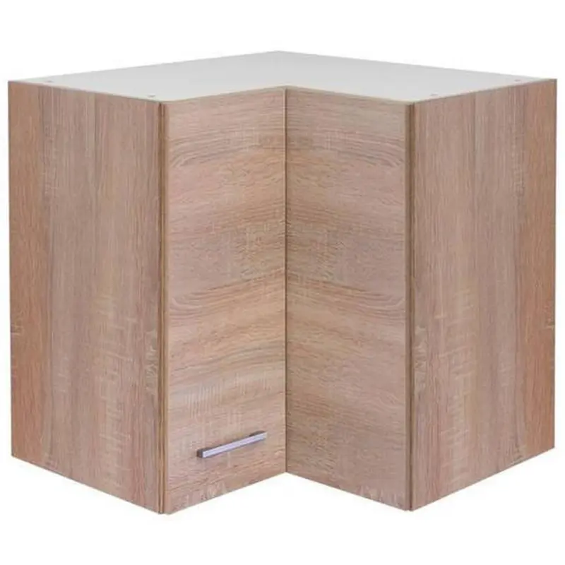 Eckoberschrank Samoa B: 60 Cm Eiche Dekor 2 Drehtüren