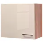 Möbelix Küchenoberschrank Nepal 60 cm Kaschmir/Eiche Bügelgriff