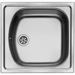 Möbelix Spüle Etn610 Edelstahl Bxt: 45,5x43,5 Cm