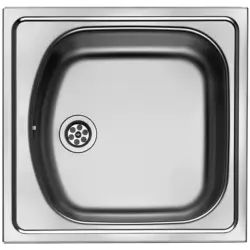 Spüle Etn610 Edelstahl Bxt: 45,5x43,5 Cm