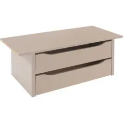 Schubkasteneinsatz Pack´s B: 111 Cm Leinenoptik 2 Laden