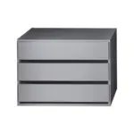 Möbelix Schubkasteneinsatz Ravenna B: 87 Cm Line Grey 3 Laden
