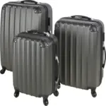 Möbelix Reisekoffer Set 3-tlg. Jumbo 4 Rollen Hartschale