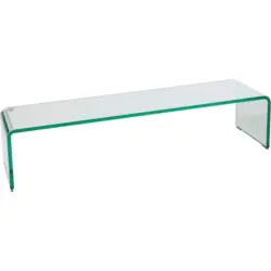 TV-Aufsatz Hagen Glas Klar BxHxT 90x20x25 cm Max. 30 Kg