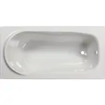 Möbelix Badewanne Alba 140x70x44 Cm Kunststoff