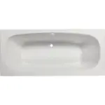 Möbelix Badewanne Marbella LxBxH: 170x75x41 cm Acryl, Made In Eu