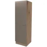 Möbelix Küchen-Hochschrank Riva B: 50cm Champagner 3 Einlegeböden