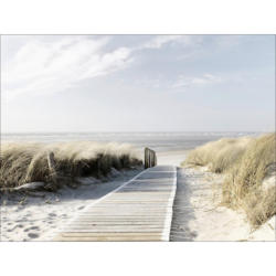 Leinwandbild Meerblick Lii Strandmotiv Natur 116x84 Cm