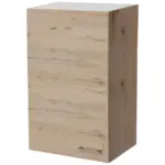 M&ouml;belix K&uuml;chenoberschrank Riva 60 cm Eiche Dekor mit B&uuml;gelgriff