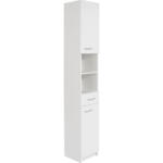 Möbelix Hochschrank Fiola B: 30cm, Weiß