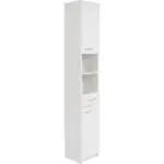Möbelix Hochschrank Fiola B: 30cm, Weiß