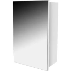 Wandregal Tom 1 Tür B/h/t: 40x60x20 Cm Weiß