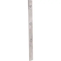 Garderobenpaneel Beton Optik Mit 3 Haken B: 12 Cm