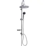 Möbelix Brausegarnitur Led Shower Chrom 3-Fach Verstellbar