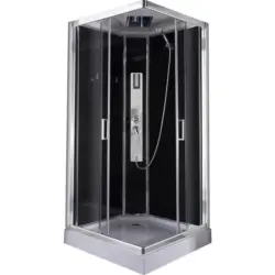 Duschkabine Design 2 Komplett-Set Eckeinstieg
